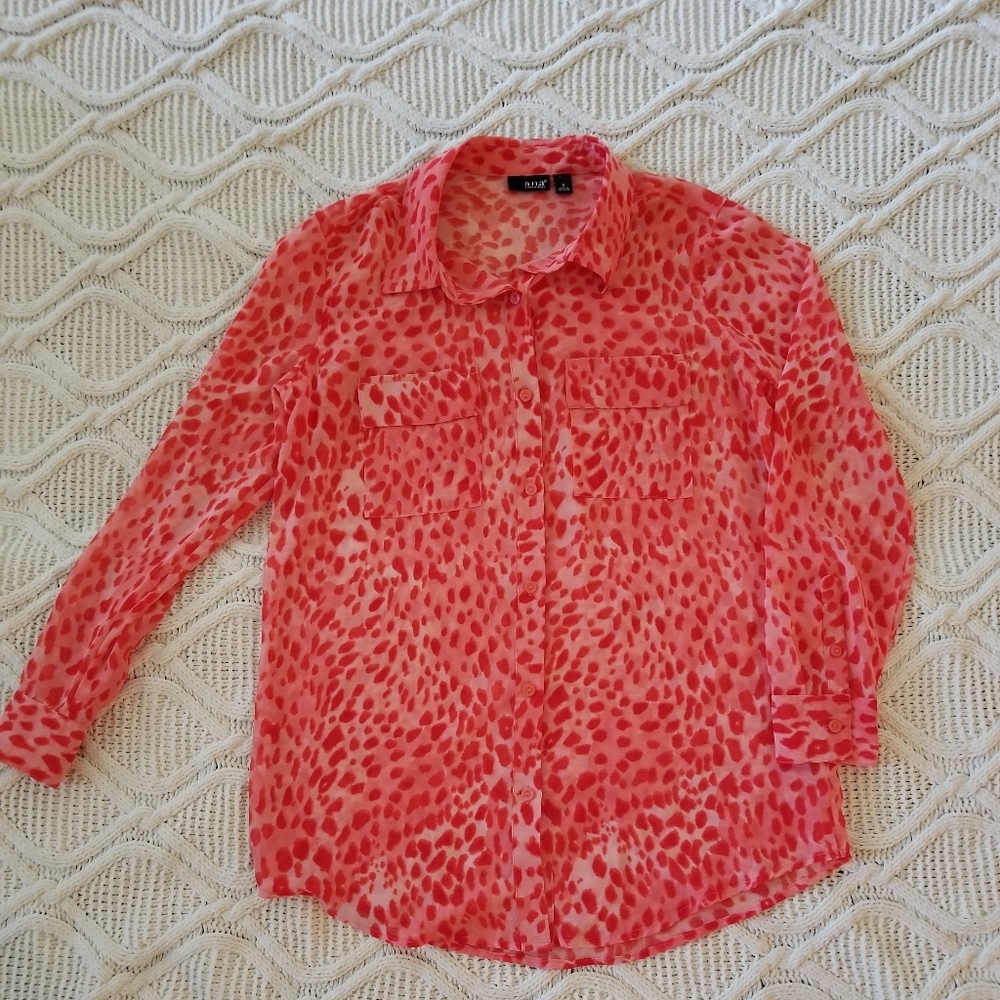 A.n.a  Long sleeve blouse size S